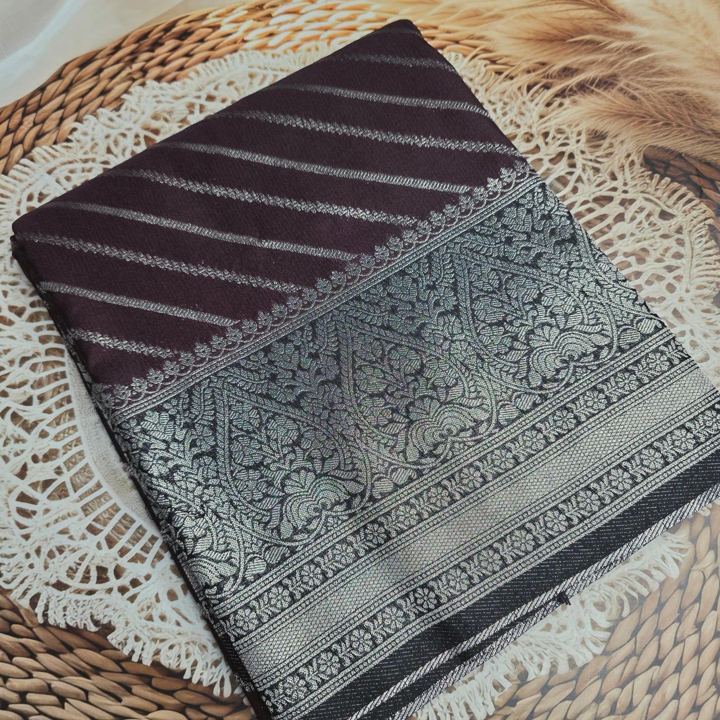 Banarasi georgette silk