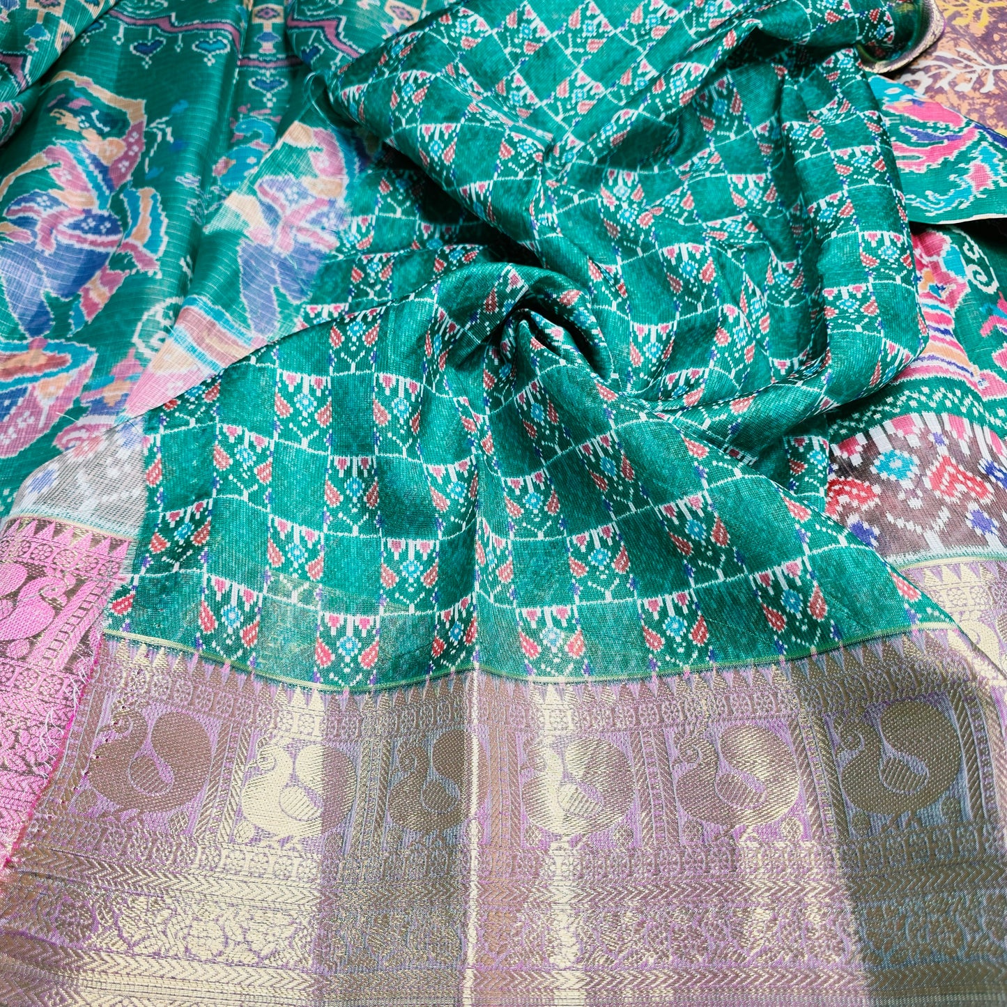 Kota saree - Kalamkari