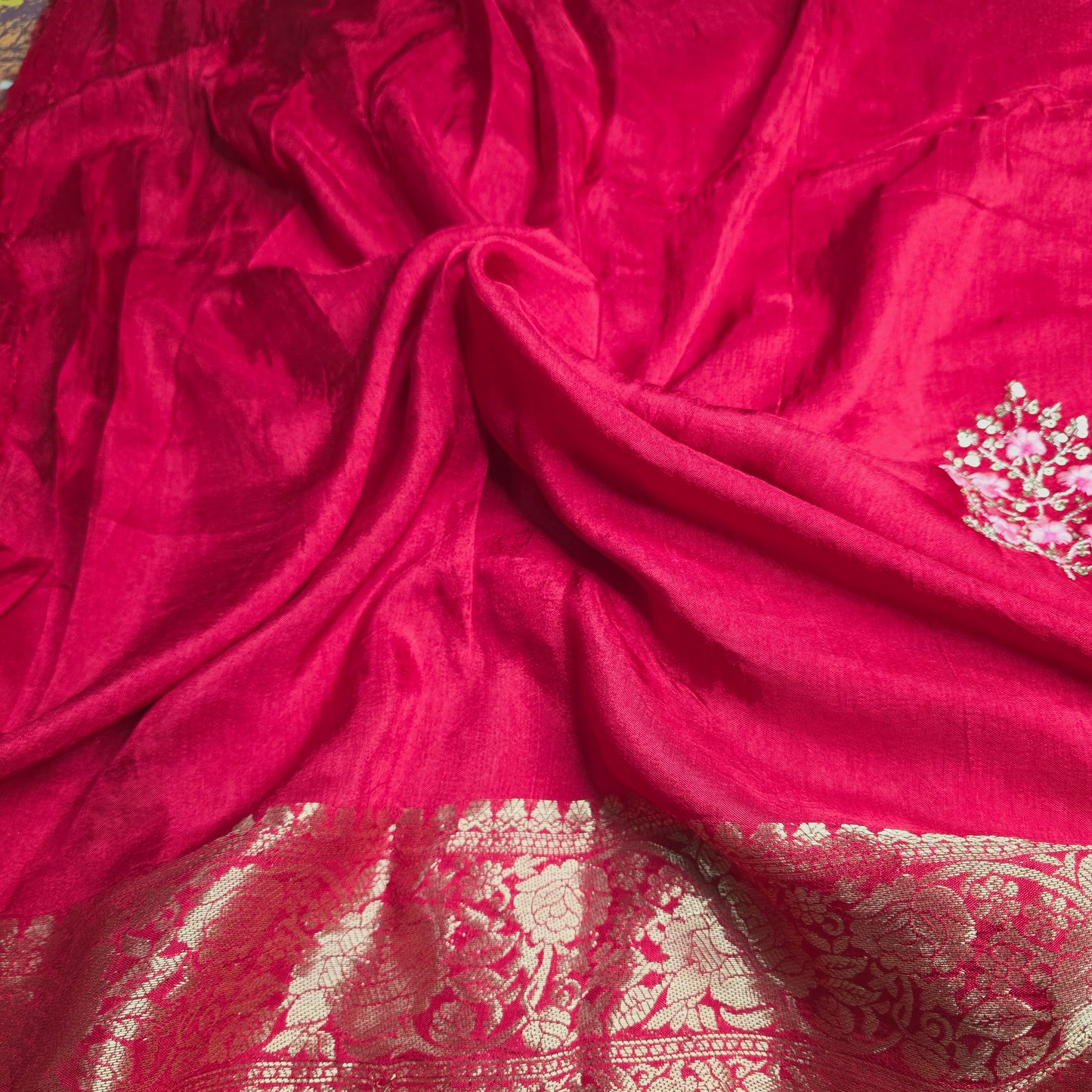 Viscose silk