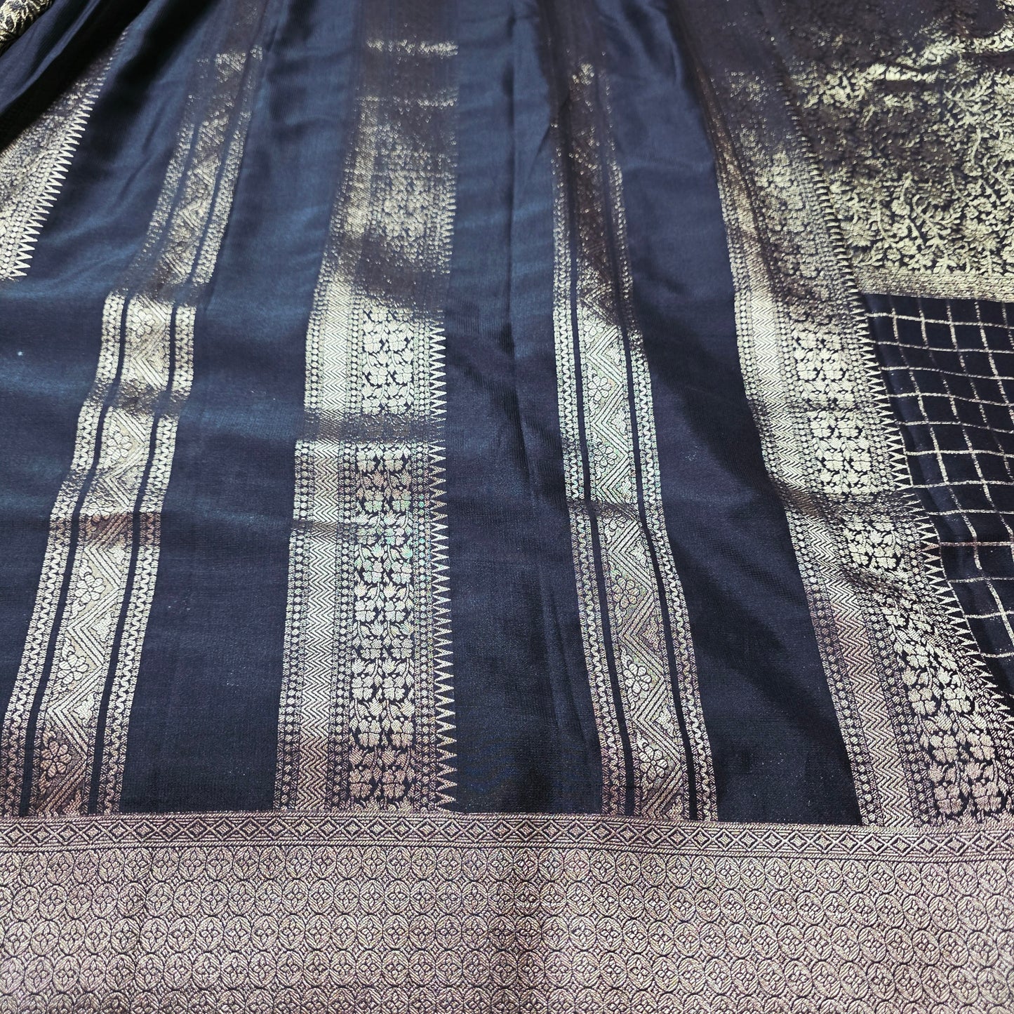 Black Crepe silk