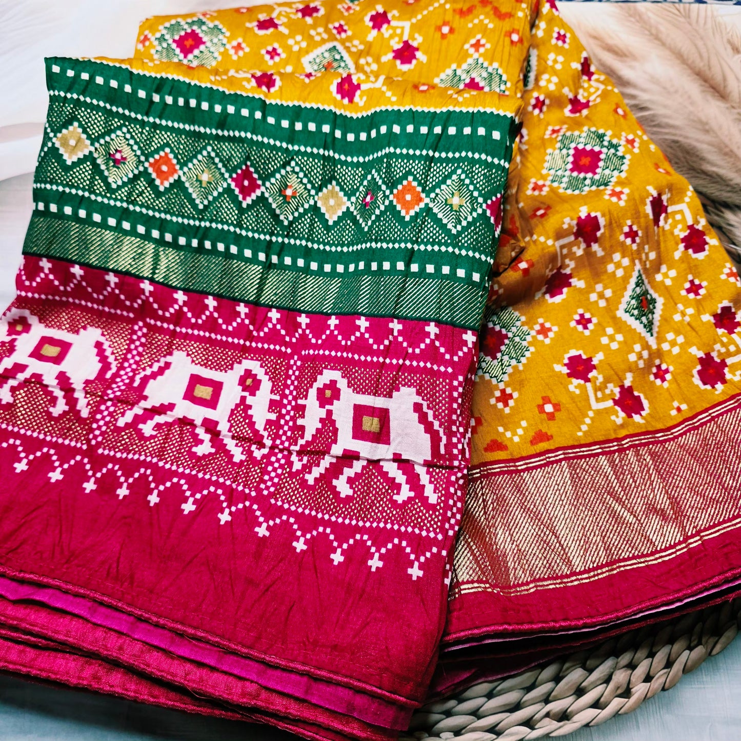 Cotton Bandhani