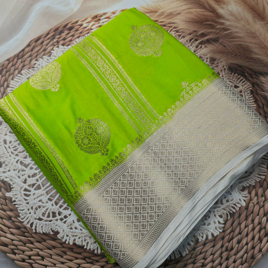 Crepe silk saree