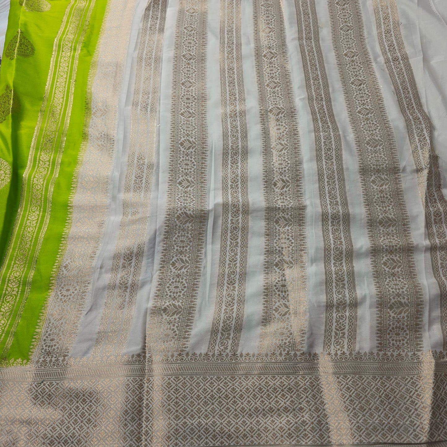Crepe silk saree