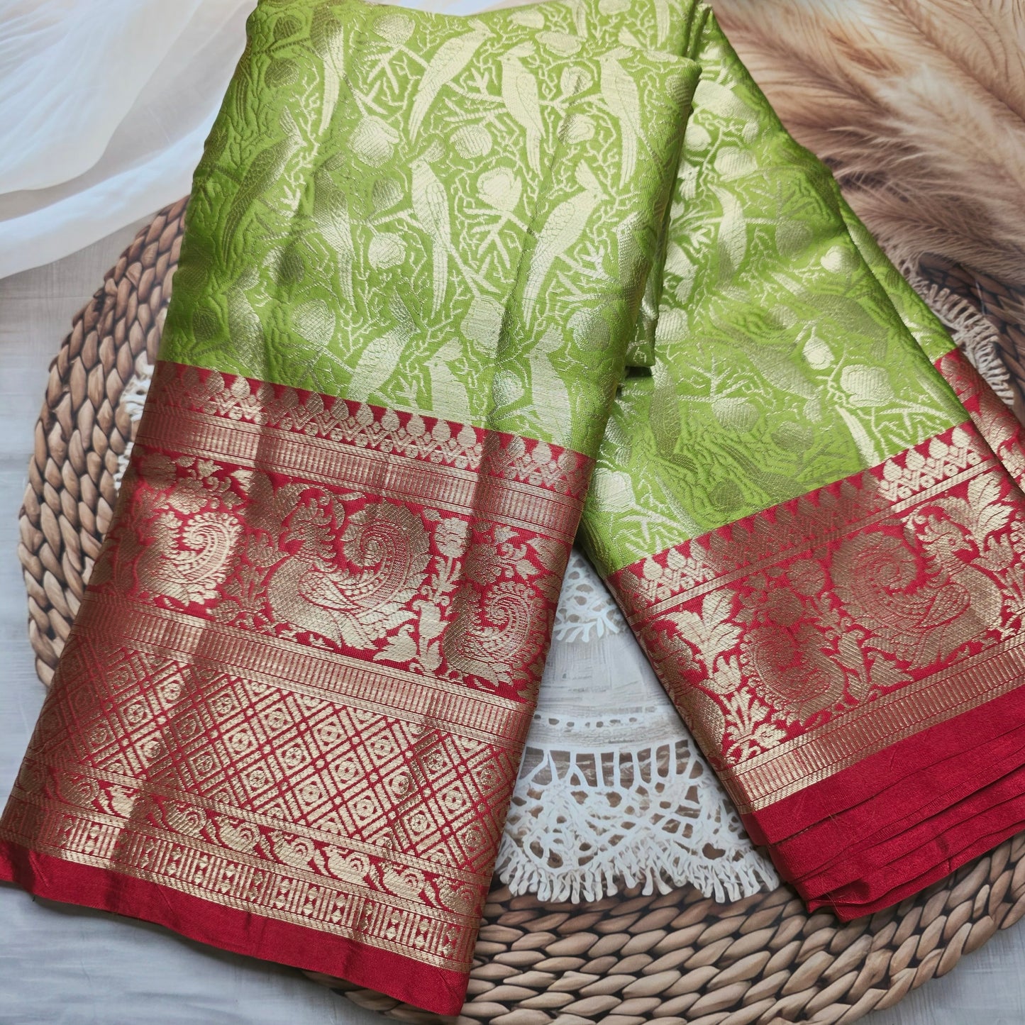 Kanchi Banarasi Pattu Saree