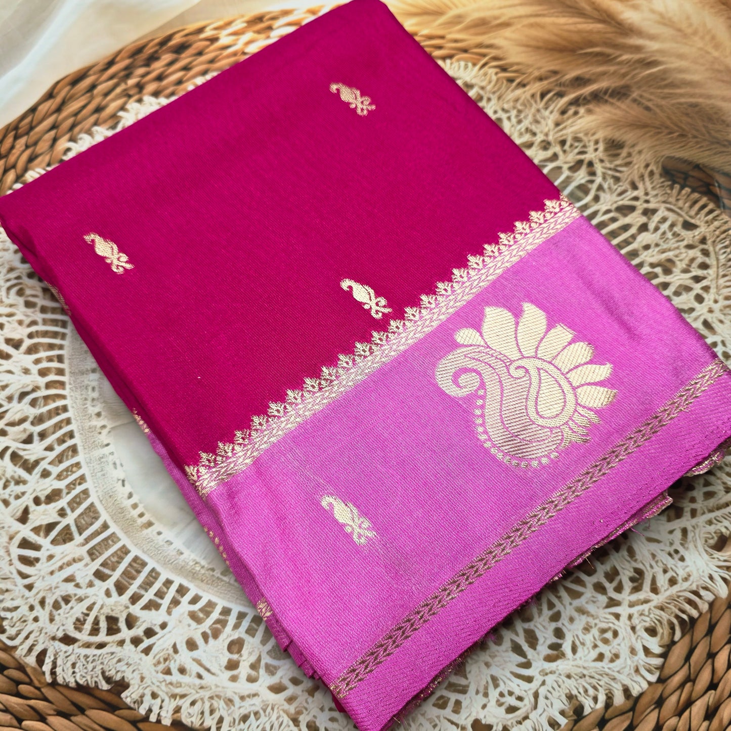 Cotton Silk Saree