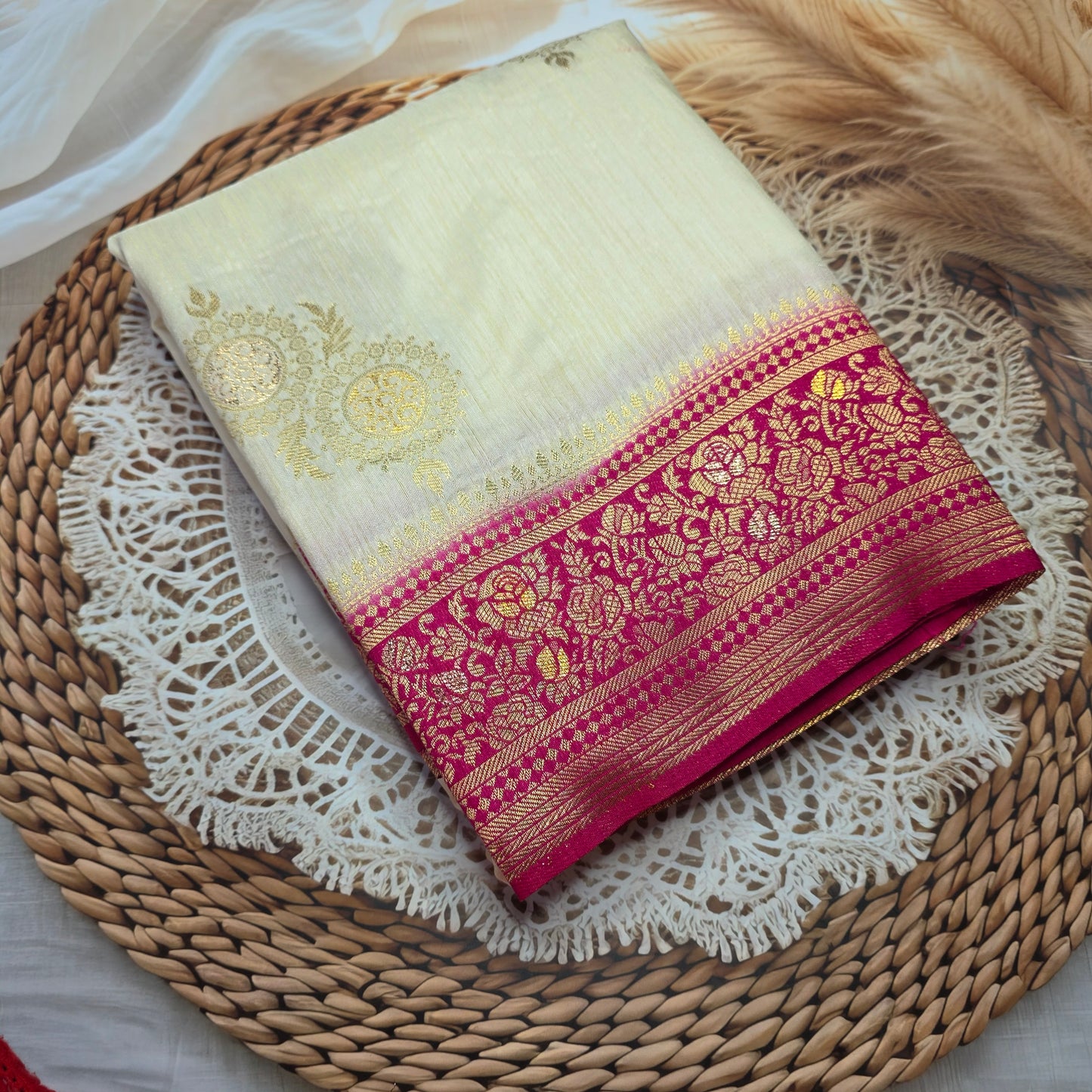 Cotton Silk Saree