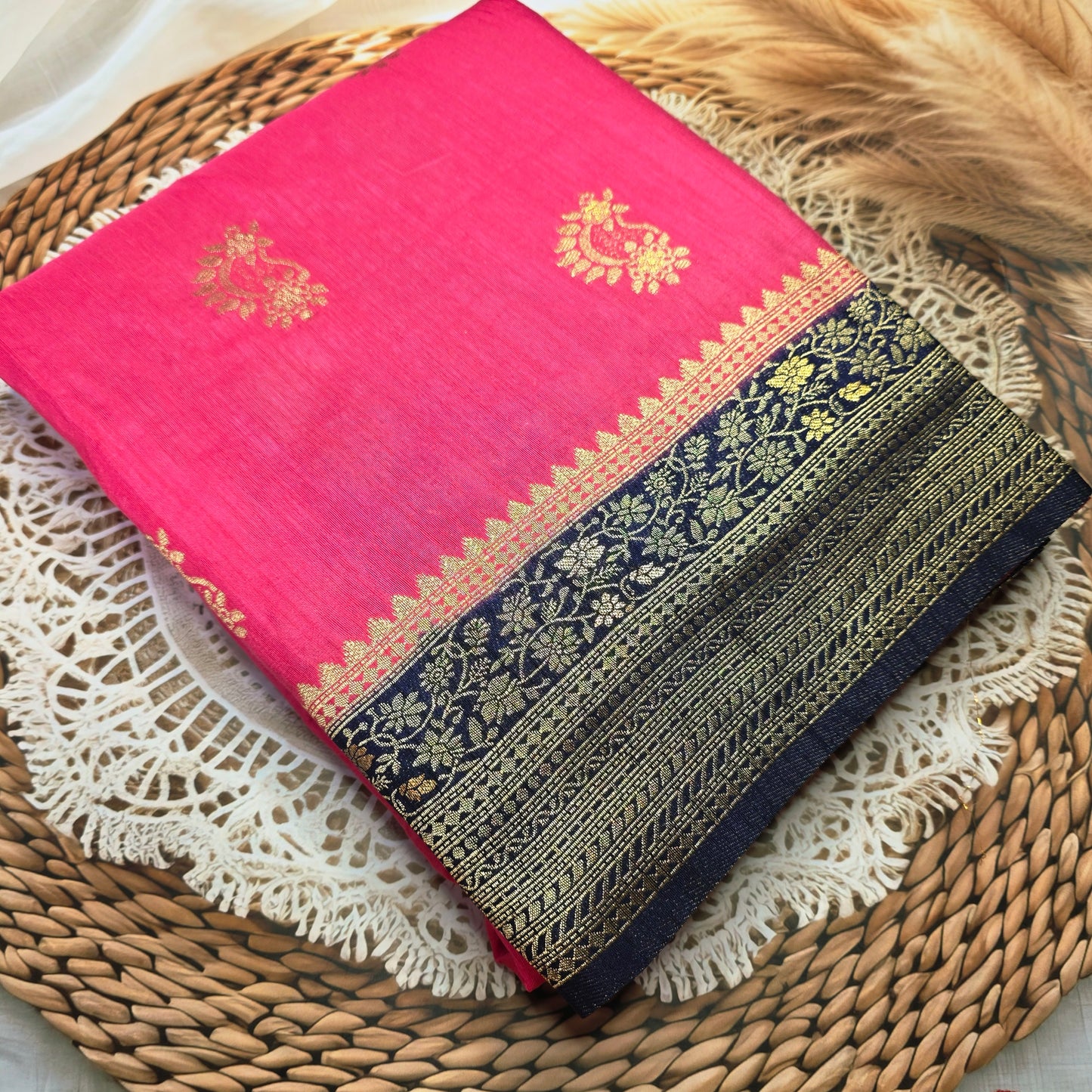 Cotton Silk Saree