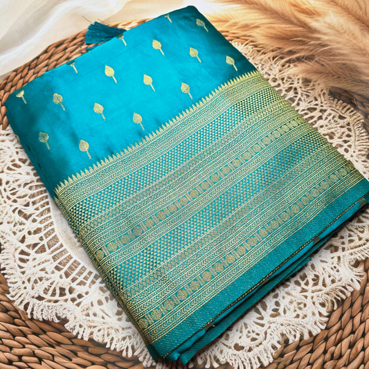 Satin silk saree