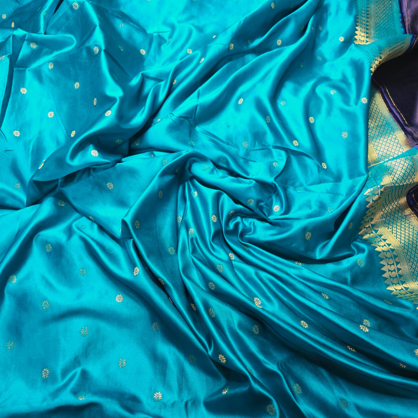 Satin silk saree