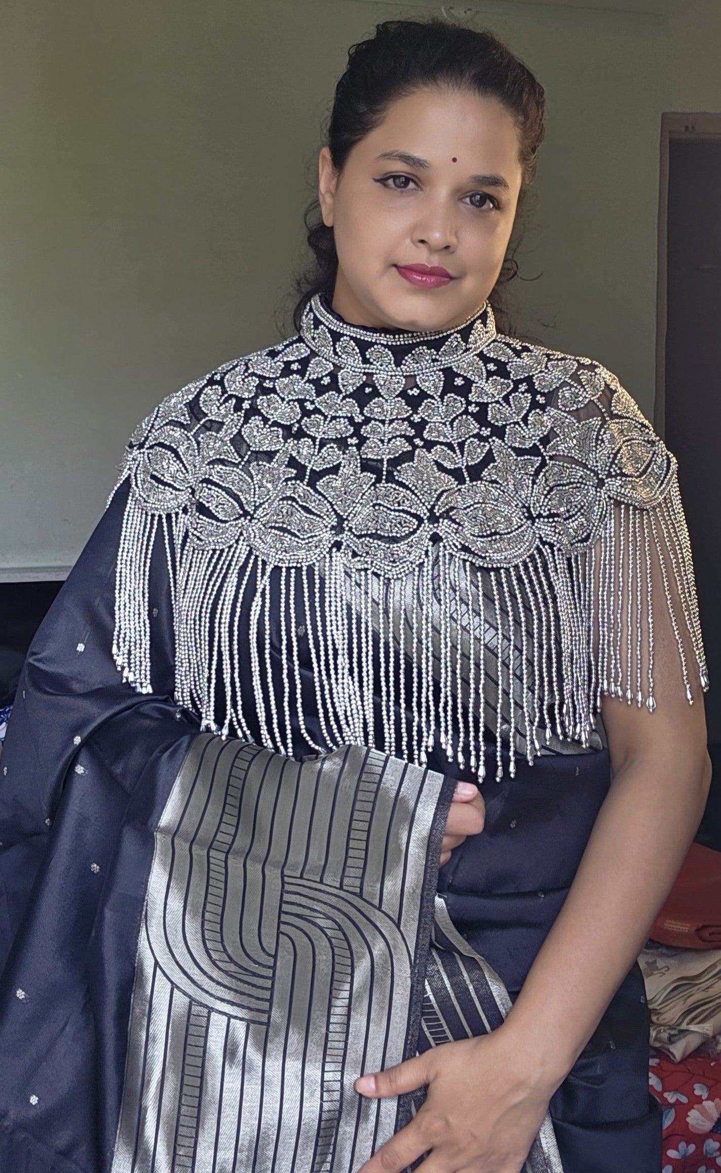 Black Beauty Soft Silk Saree