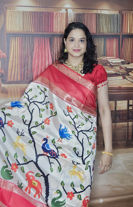 Pochampally Print Saree