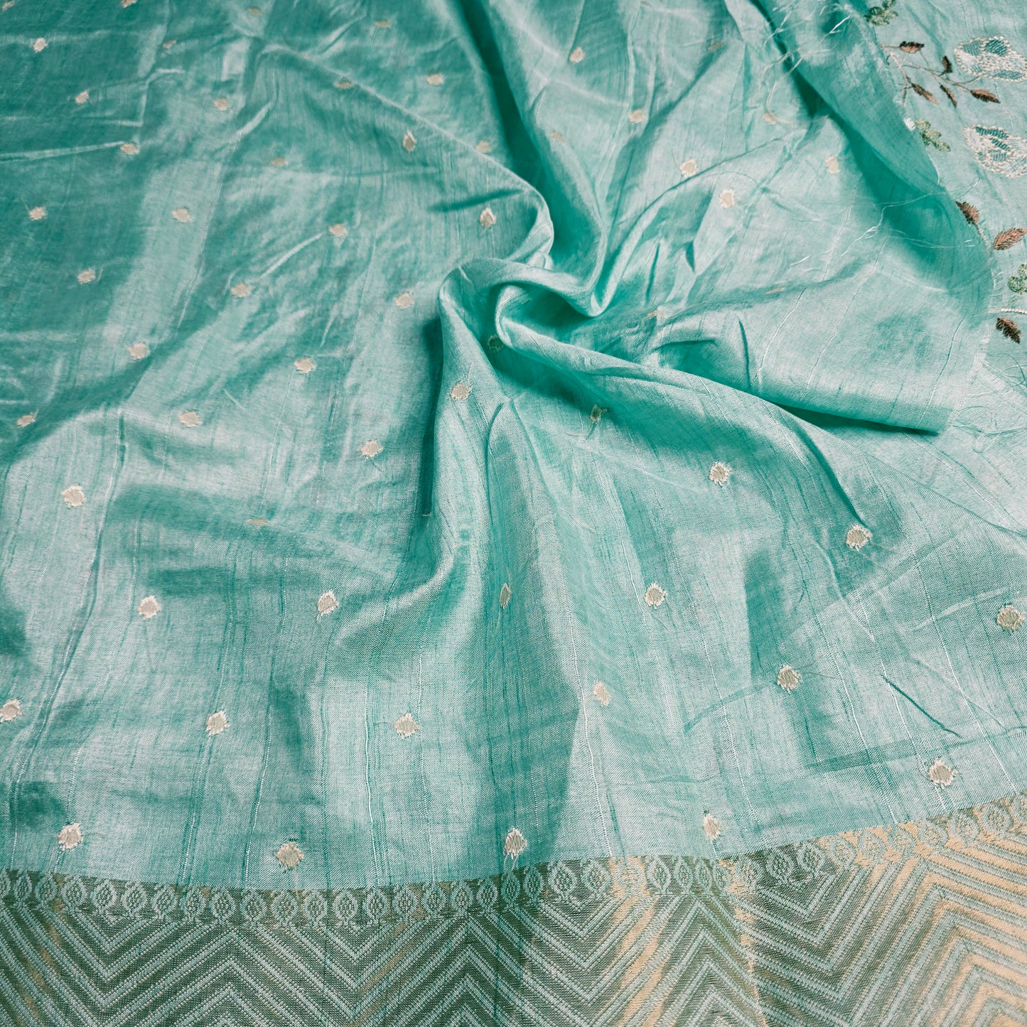 Tussar Embroidery