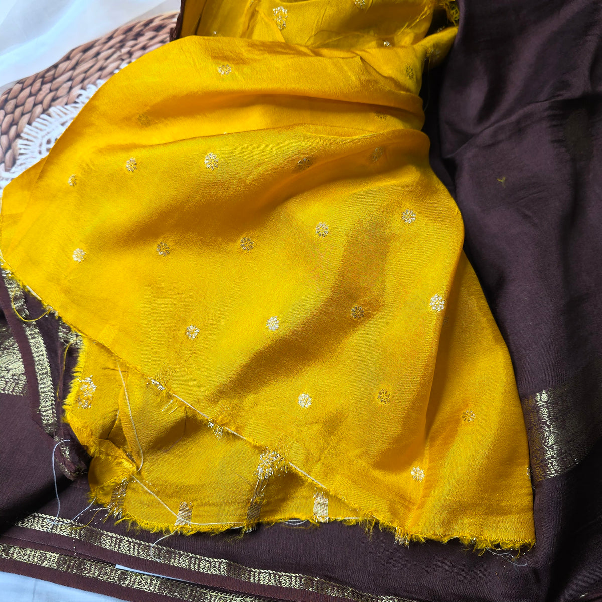 Pure Dola Crepe Silk - Chocolate Brown
