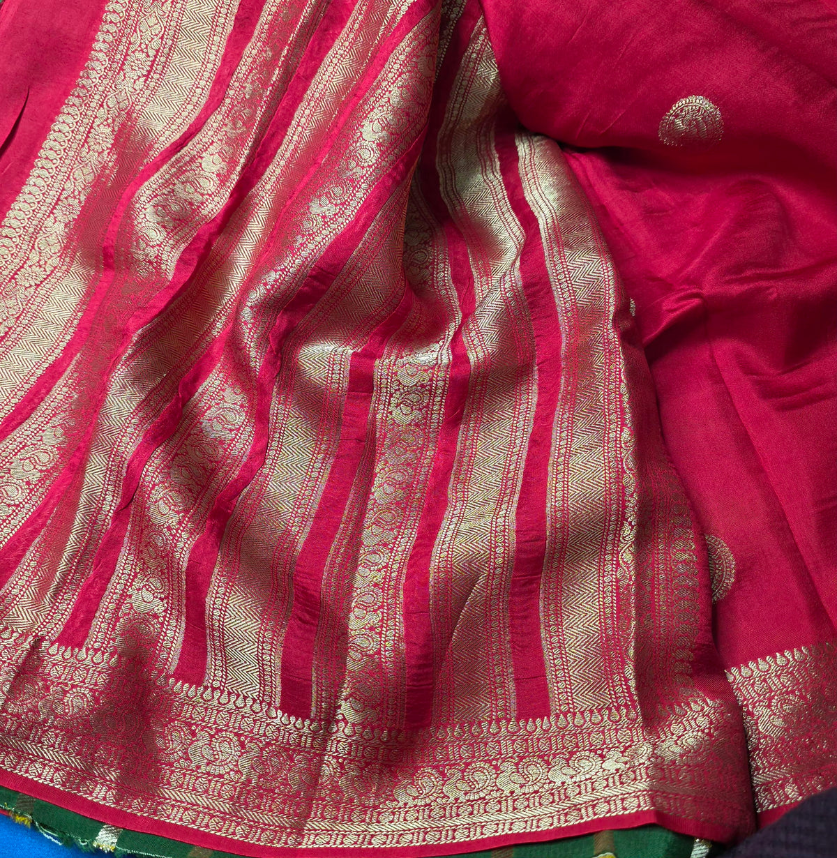 Pure Dola Crepe Silk - Rich Red