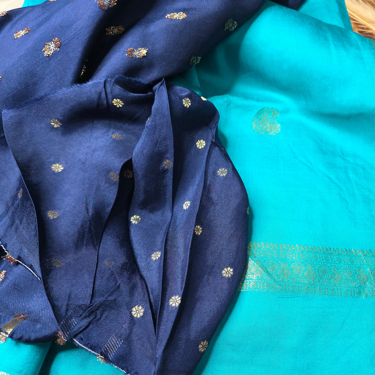Pure Dola Crepe Silk - Sky Blue
