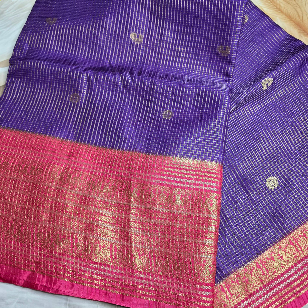Premium Dola Crepe - Checks pattern
