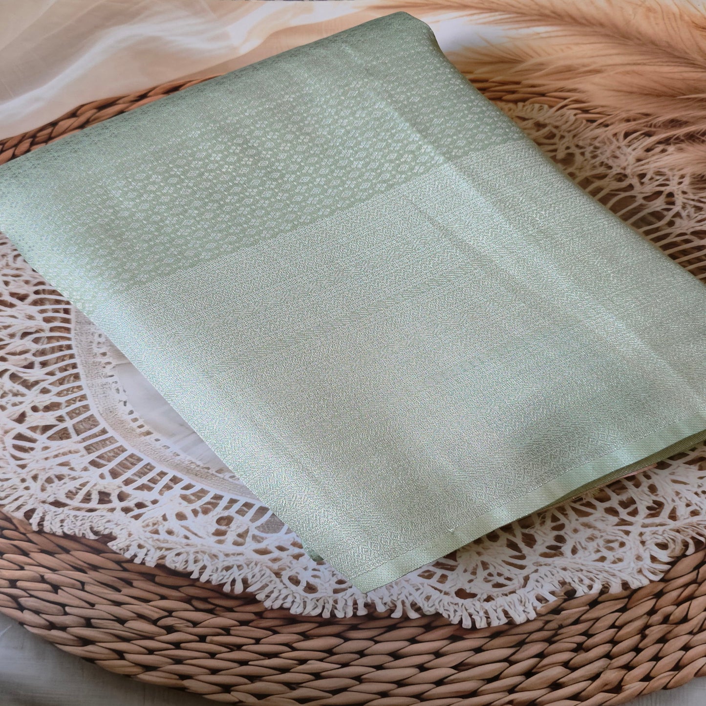 Soft Banarasi brocade saree