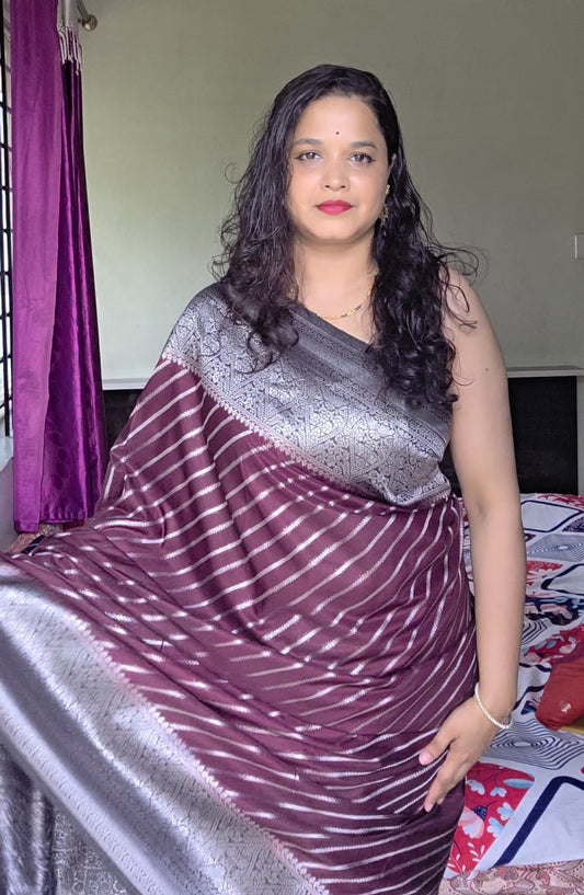 Banarasi georgette silk