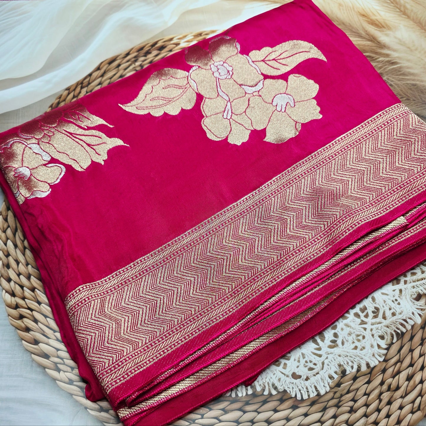 Viscose silk