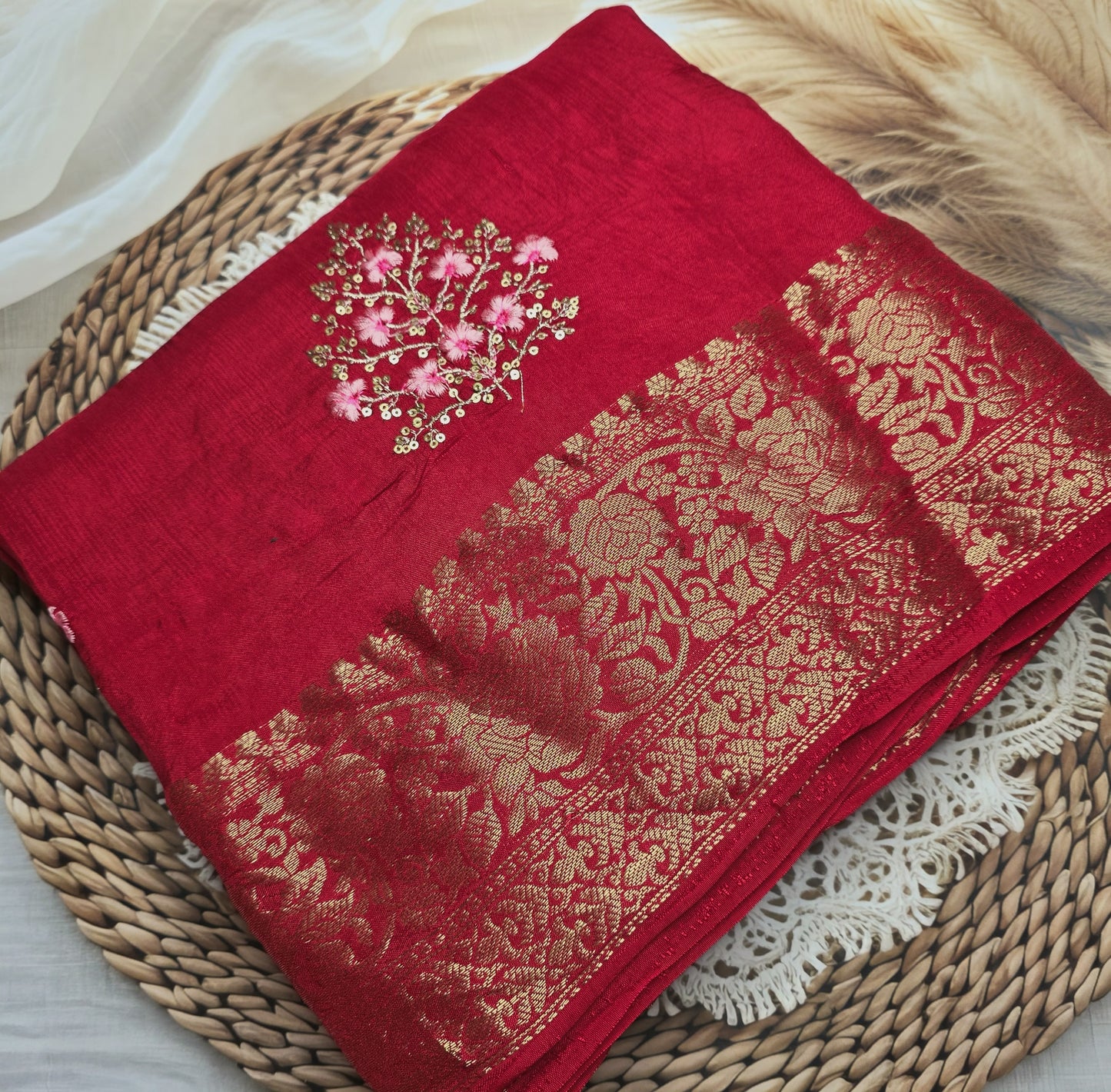Viscose silk