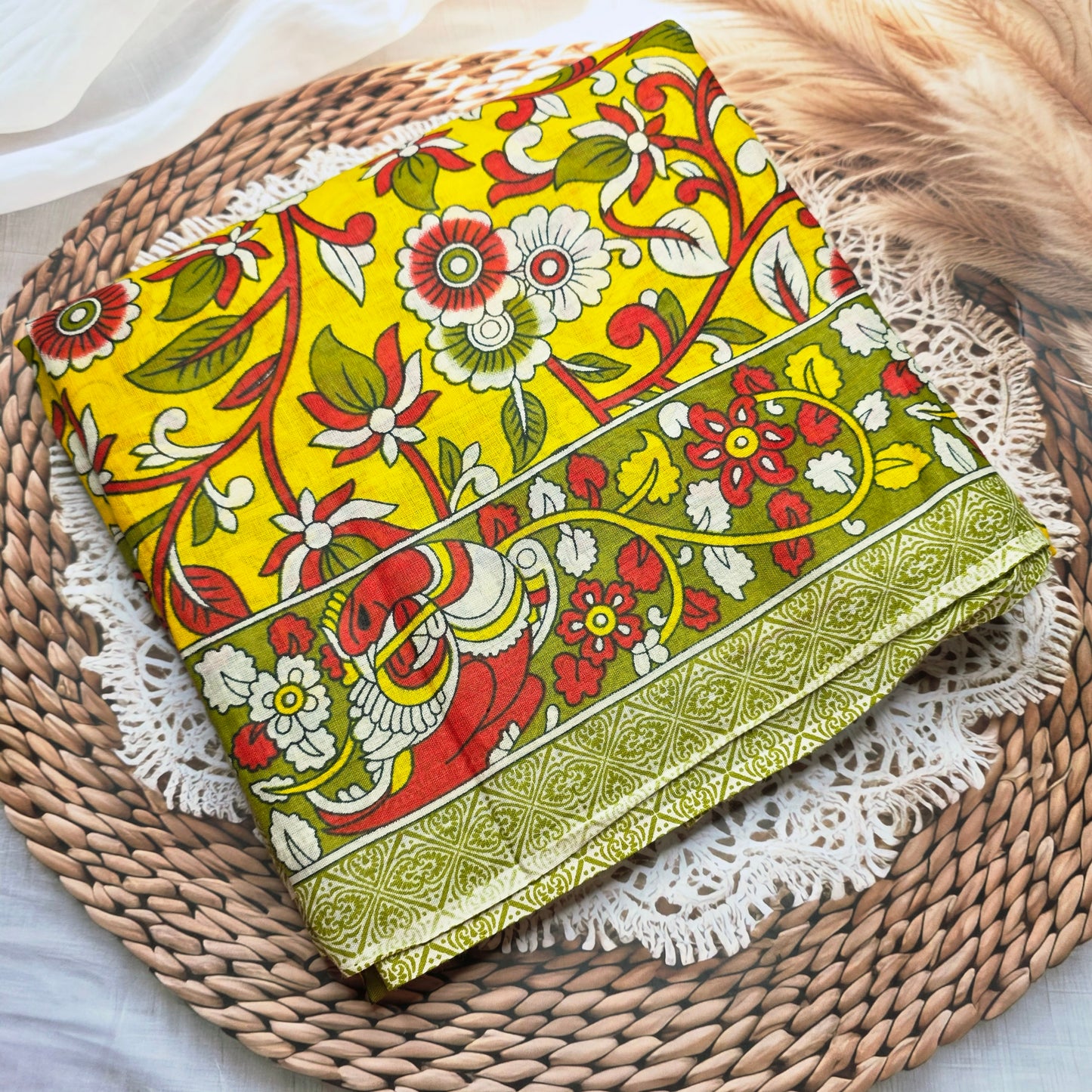 Mul Cotton - Floral print