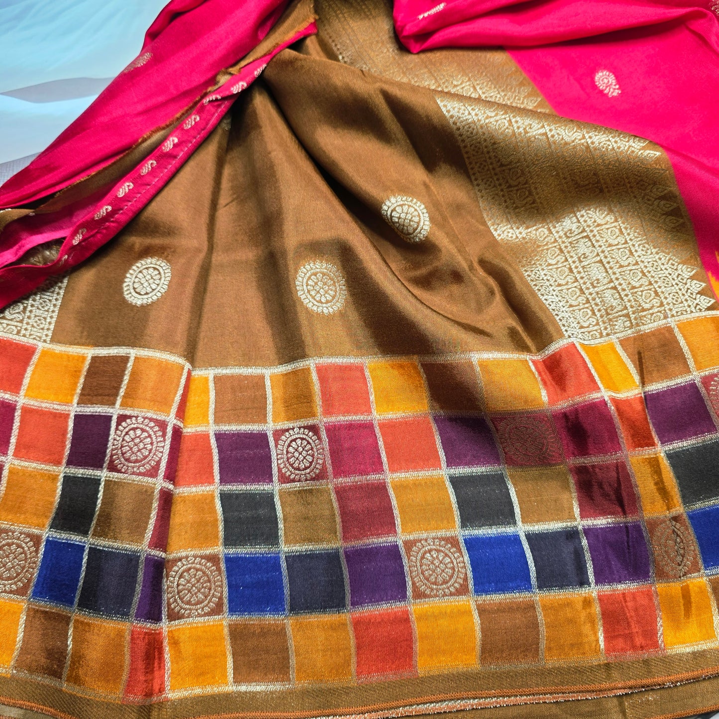 Pure viscose silk