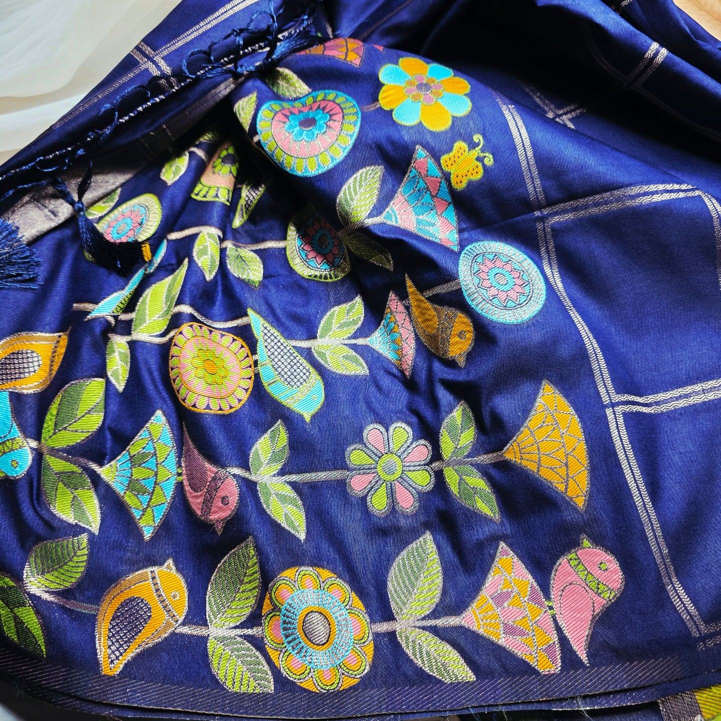 Cotton silk
