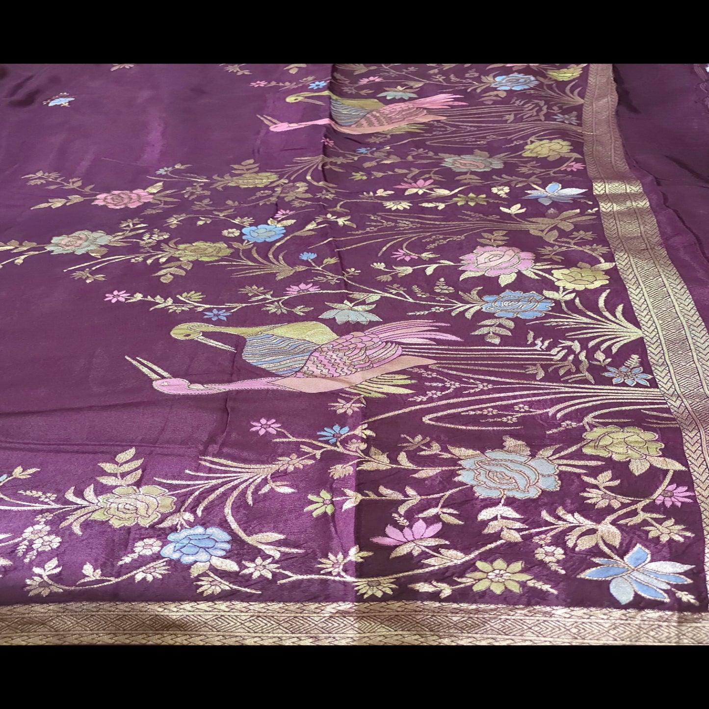 Viscose silk