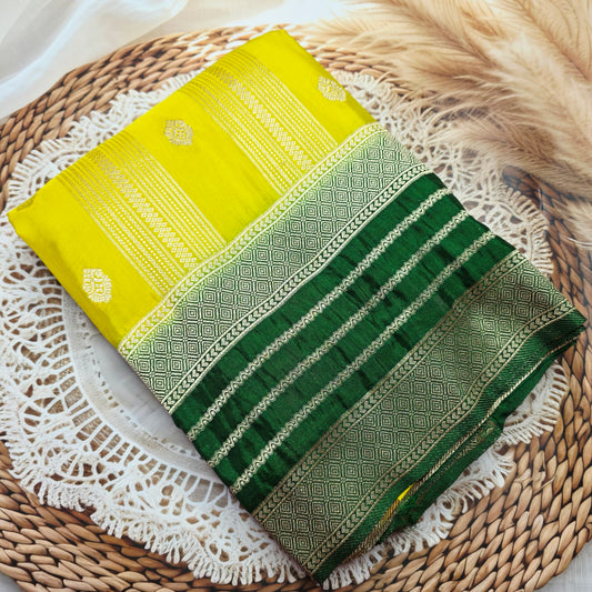 Banarasi Crepe silk