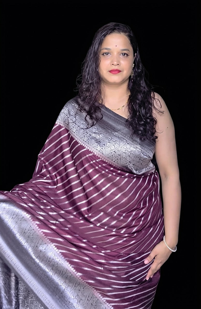 Banarasi georgette silk